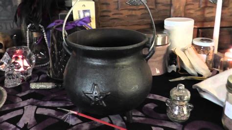 Witches around a cauldron